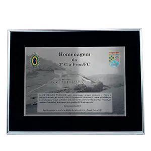 Placa de homenagem, placa de homenagem personalizada, placa de agradecimento, placa comemorativa